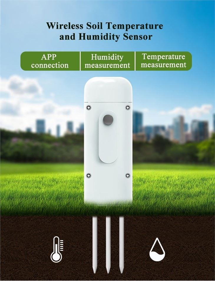 Temperatura del suelo, Sensor de humedad